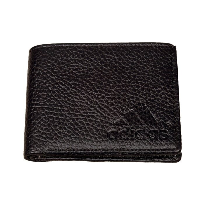 Adidas Black Color Leather Wallet <div class="woocommerce-product-details__short-description"> <strong>Material:</strong> The pocket is constructed from leather, which can vary in texture, thickness, and color.The leather can be smooth, pebbled, embossed, or treated to create a specific finish. <strong>Functional Uses:</strong> Leather pockets serve a variety of functional purposes, such as storing personal items, holding tools or gadgets, or providing quick access to small items. They are often found on jackets, where they might hold a wallet or phone, or on bags, where they can keep items organized. <strong>Decorative Uses:</strong> In addition to their functional role, leather pockets can be used as decorative elements. For example, a leather pocket on a jacket or coat can add a rugged or stylish flair. On bags or accessories, leather pockets can serve as a design feature that enhances the overall look. </div>
