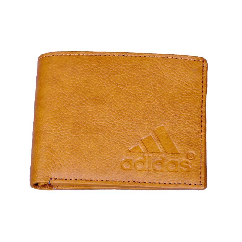 Adidas Light Brown Leather Wallet