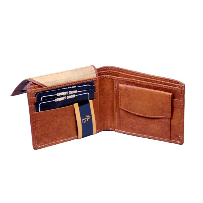 Leatherwood Brown color Leather Wallet 2 <div class="woocommerce-product-details__short-description"> <strong>Material:</strong> The pocket is constructed from leather, which can vary in texture, thickness, and color.The leather can be smooth, pebbled, embossed, or treated to create a specific finish. <strong>Functional Uses:</strong> Leather pockets serve a variety of functional purposes, such as storing personal items, holding tools or gadgets, or providing quick access to small items. They are often found on jackets, where they might hold a wallet or phone, or on bags, where they can keep items organized. <strong>Decorative Uses:</strong> In addition to their functional role, leather pockets can be used as decorative elements. For example, a leather pocket on a jacket or coat can add a rugged or stylish flair. On bags or accessories, leather pockets can serve as a design feature that enhances the overall look. </div>