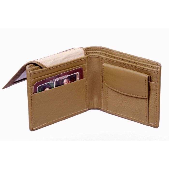 Skin Color Leather Wallet 2 <div class="woocommerce-product-details__short-description"> <strong>Material:</strong> The pocket is constructed from leather, which can vary in texture, thickness, and color.The leather can be smooth, pebbled, embossed, or treated to create a specific finish. <strong>Functional Uses:</strong> Leather pockets serve a variety of functional purposes, such as storing personal items, holding tools or gadgets, or providing quick access to small items. They are often found on jackets, where they might hold a wallet or phone, or on bags, where they can keep items organized. <strong>Decorative Uses:</strong> In addition to their functional role, leather pockets can be used as decorative elements. For example, a leather pocket on a jacket or coat can add a rugged or stylish flair. On bags or accessories, leather pockets can serve as a design feature that enhances the overall look. </div>