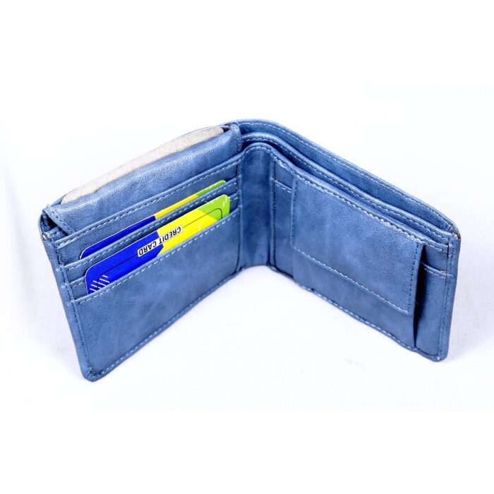 Tommy Hilfiger blue Color Leather Wallet 2 <div class="woocommerce-product-details__short-description"> <strong>Material:</strong> The pocket is constructed from leather, which can vary in texture, thickness, and color.The leather can be smooth, pebbled, embossed, or treated to create a specific finish. <strong>Functional Uses:</strong> Leather pockets serve a variety of functional purposes, such as storing personal items, holding tools or gadgets, or providing quick access to small items. They are often found on jackets, where they might hold a wallet or phone, or on bags, where they can keep items organized. <strong>Decorative Uses:</strong> In addition to their functional role, leather pockets can be used as decorative elements. For example, a leather pocket on a jacket or coat can add a rugged or stylish flair. On bags or accessories, leather pockets can serve as a design feature that enhances the overall look. </div>