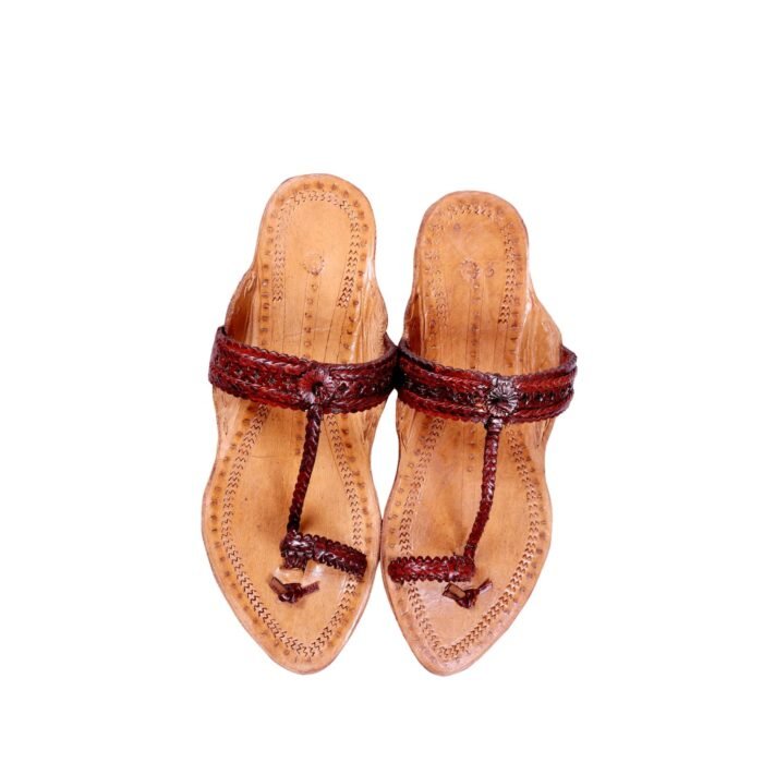 light brown leather chappal <div class="woocommerce-product-details__short-description"> <div class="woocommerce-product-details__short-description"> <div class="woocommerce-product-details__short-description"> The leather used in these chappals is typically cowhide, goatskin, or buffalo leather. It is tanned and treated for durability and flexibility. <strong>Comfort:</strong> Chappals are designed for comfort and ease of use. The flat soles and open design allow for breathability and freedom of movement. The leather straps typically soften with use, molding to the shape of the foot for a more customized fit. <strong>Versatility:</strong> Leather chappals are versatile and can be worn with a variety of outfits, from traditional ethnic wear like sarees and salwar kameez to casual jeans or skirts. They are suitable for everyday wear as well as special occasions. </div> </div> </div>